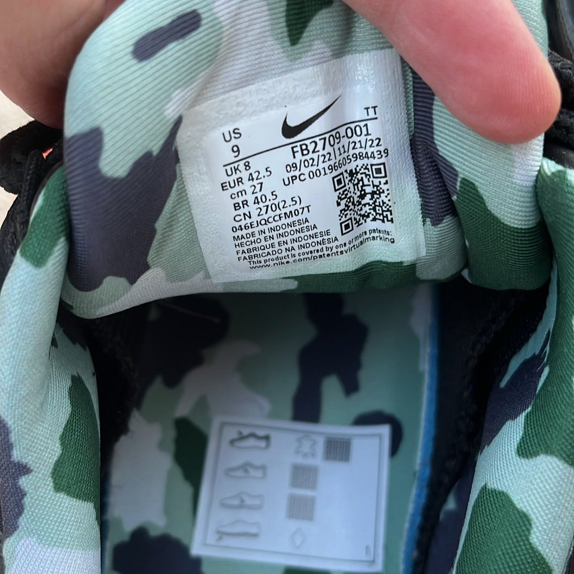 Air Max 95 Corteiz Pink Beam - EU42.5 / US9 / UK8