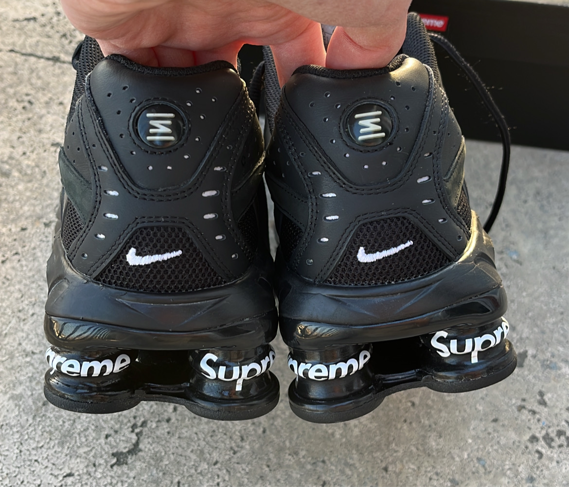 Shox Supreme Black - EU44.5 / US10.5 / UK9.5