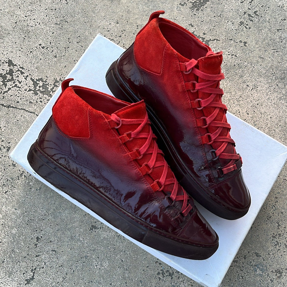 Balenciaga Arena Gradient Red - EU42.5 / US9 / UK8