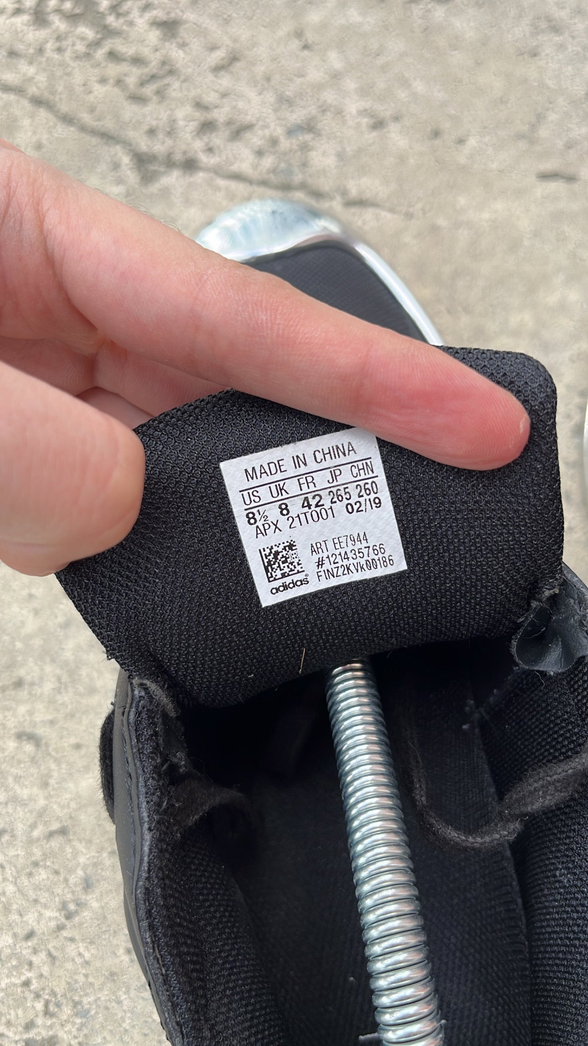 Adidas Ozweego Raf Simons Black - EU42 / US8.5 / UK7.5