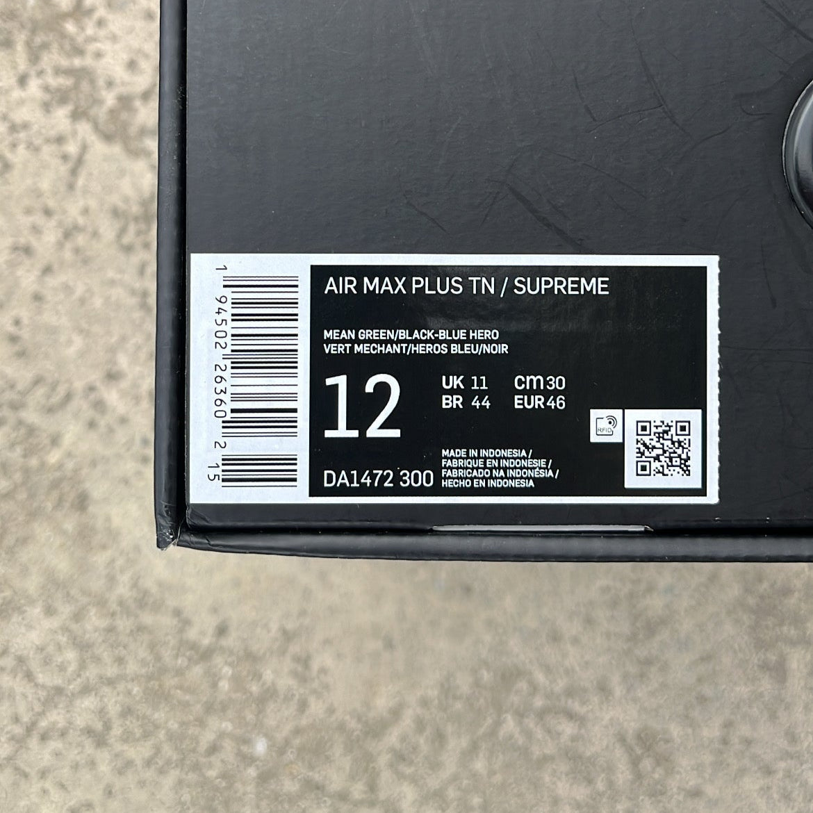 Tn Supreme Green - EU46 / US12 / UK11