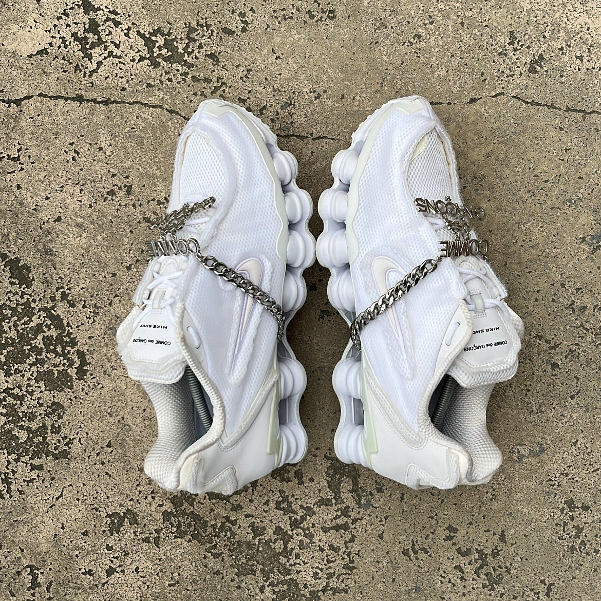 Shox CDG White - EU47 / US12.5 / UK11.5