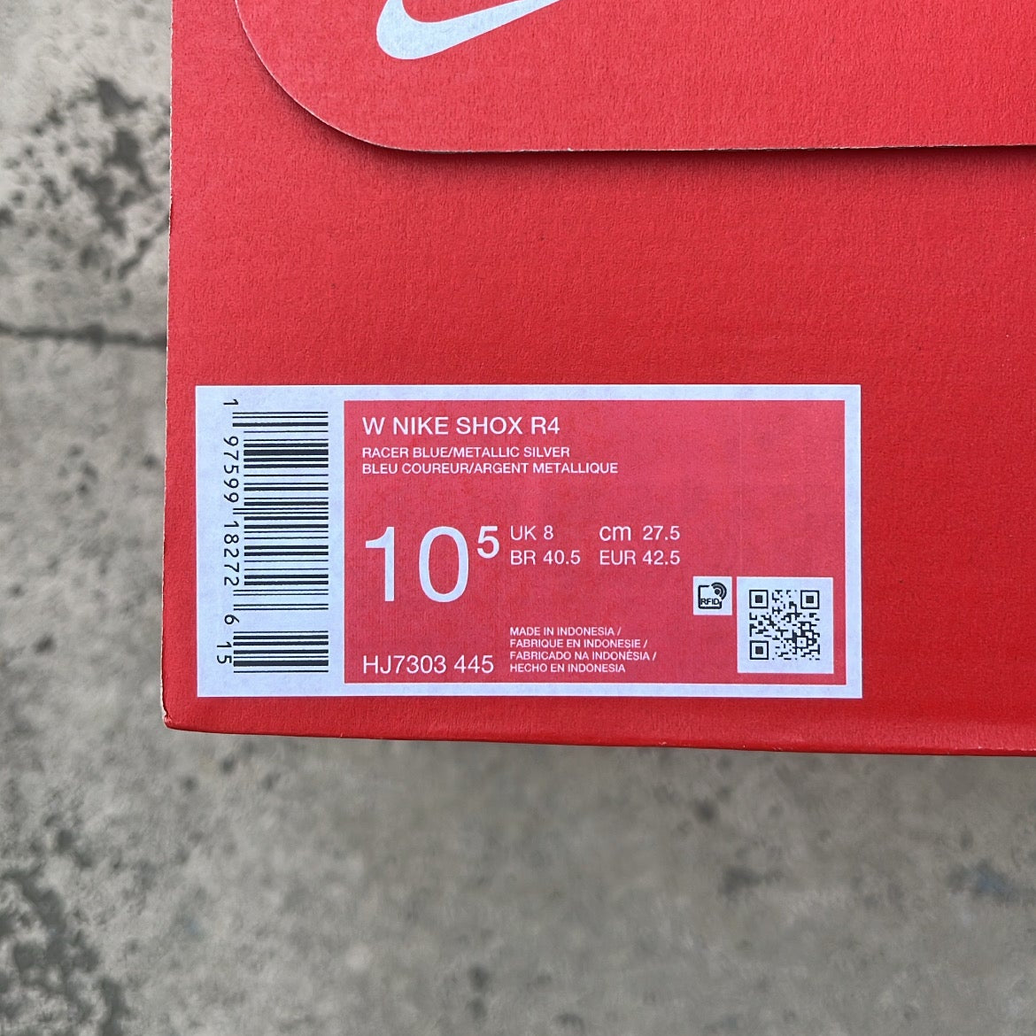 Shox R4 Racer Blue - EU42.5 / US9 / UK8