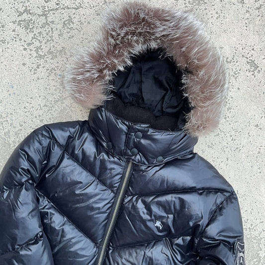 Burberry Black Label Glossy Black Jacket - L - 10th Years Anniversary