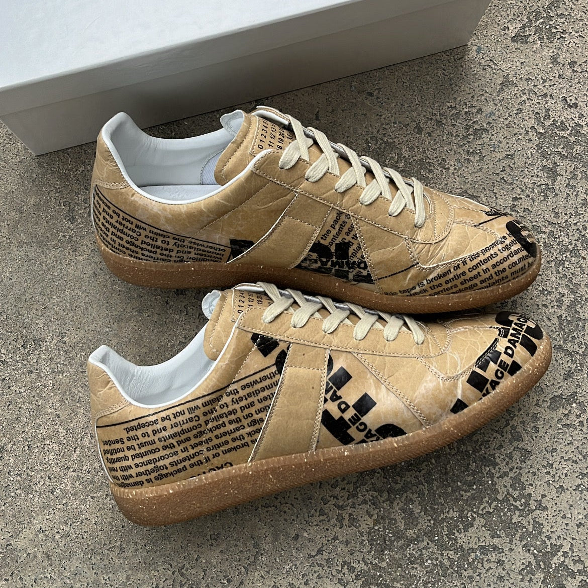 Maison Margiela GAT Newspaper Taped - EU44 / US10 / UK9