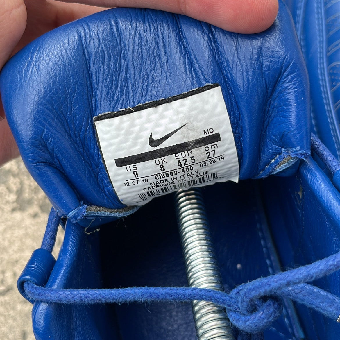 Air Max 95 Supreme Blue - EU42.5 / US9 / UK8