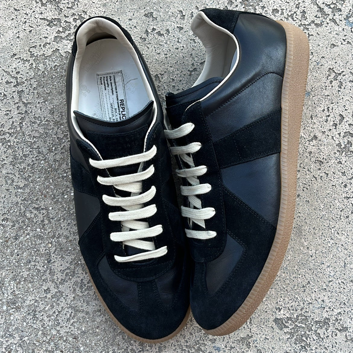 Maison Margiela GAT Black Gum - EU43 / US9.5 / UK8.5