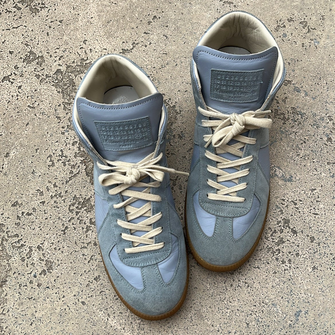 Maison Margiela GAT High-Top Blue - EU44 / US10 / UK9