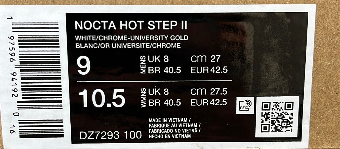 Nocta Hot Step 2 White - EU42.5 / US8.5 / UK8