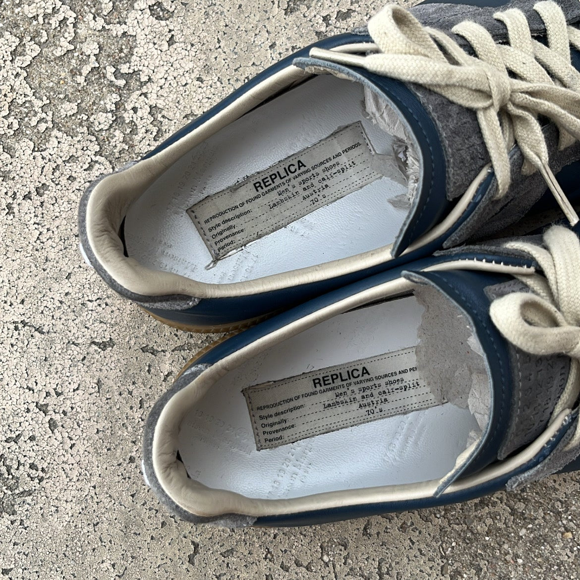 Maison Margiela GAT Blue Granit - EU43 / US9.5 / UK8.5