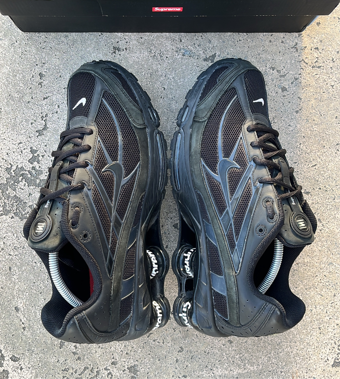 Shox Supreme Black - EU45 / US11 / UK10