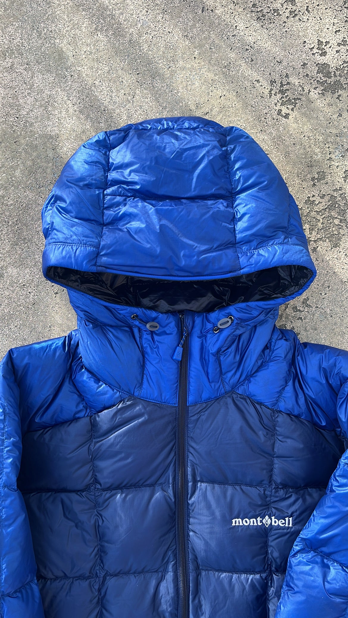 Montbell Alpine Light Down Puffer Blue - M