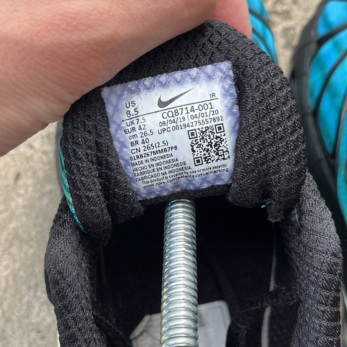 Air Max Skepta Blue - EU42 / US8.5 / UK7.5