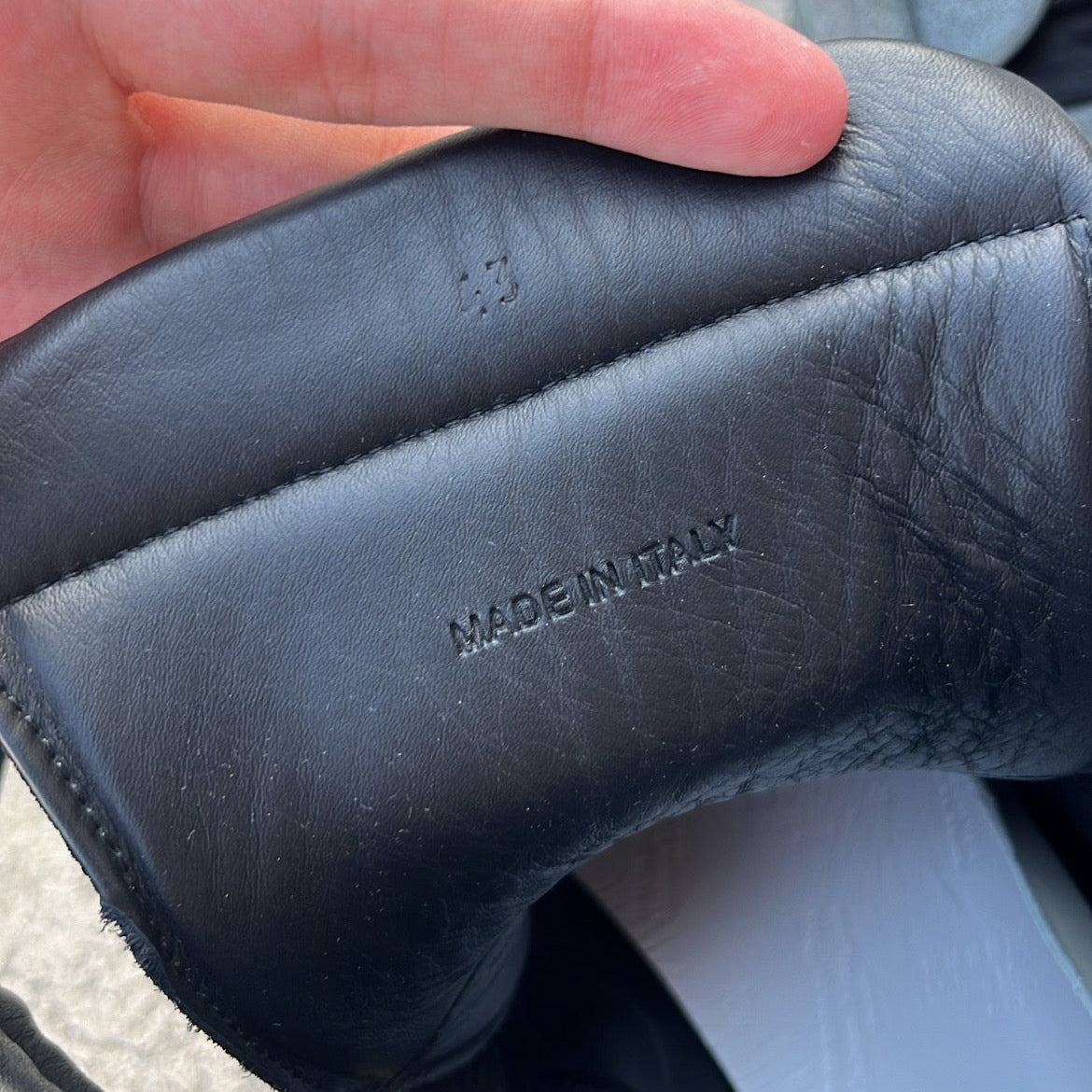 Maison Margiela Future Black Glitter - EU43 / US9.5 / UK8.5