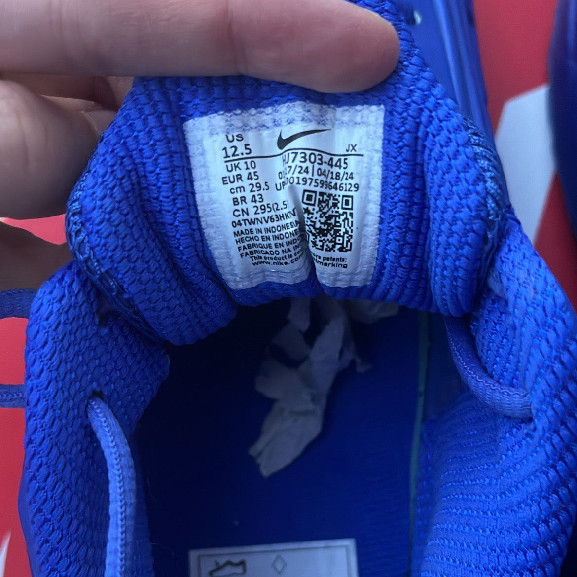 Shox R4 Racer Blue - EU45 / US11 / UK10