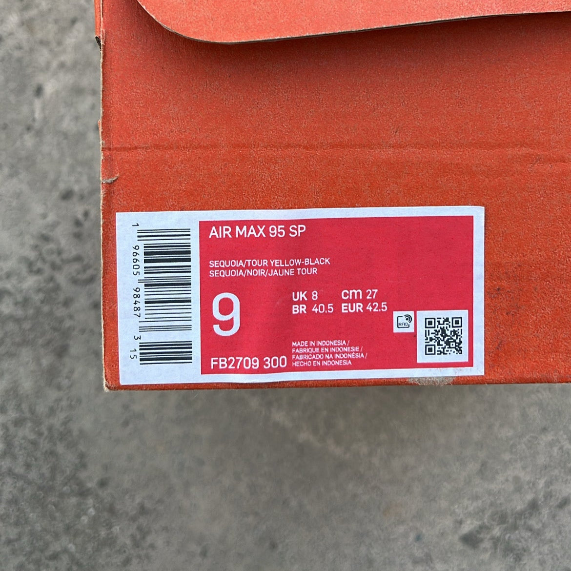 Air Max 95 Corteiz Gutta Green - EU42.5 / US9 / UK8