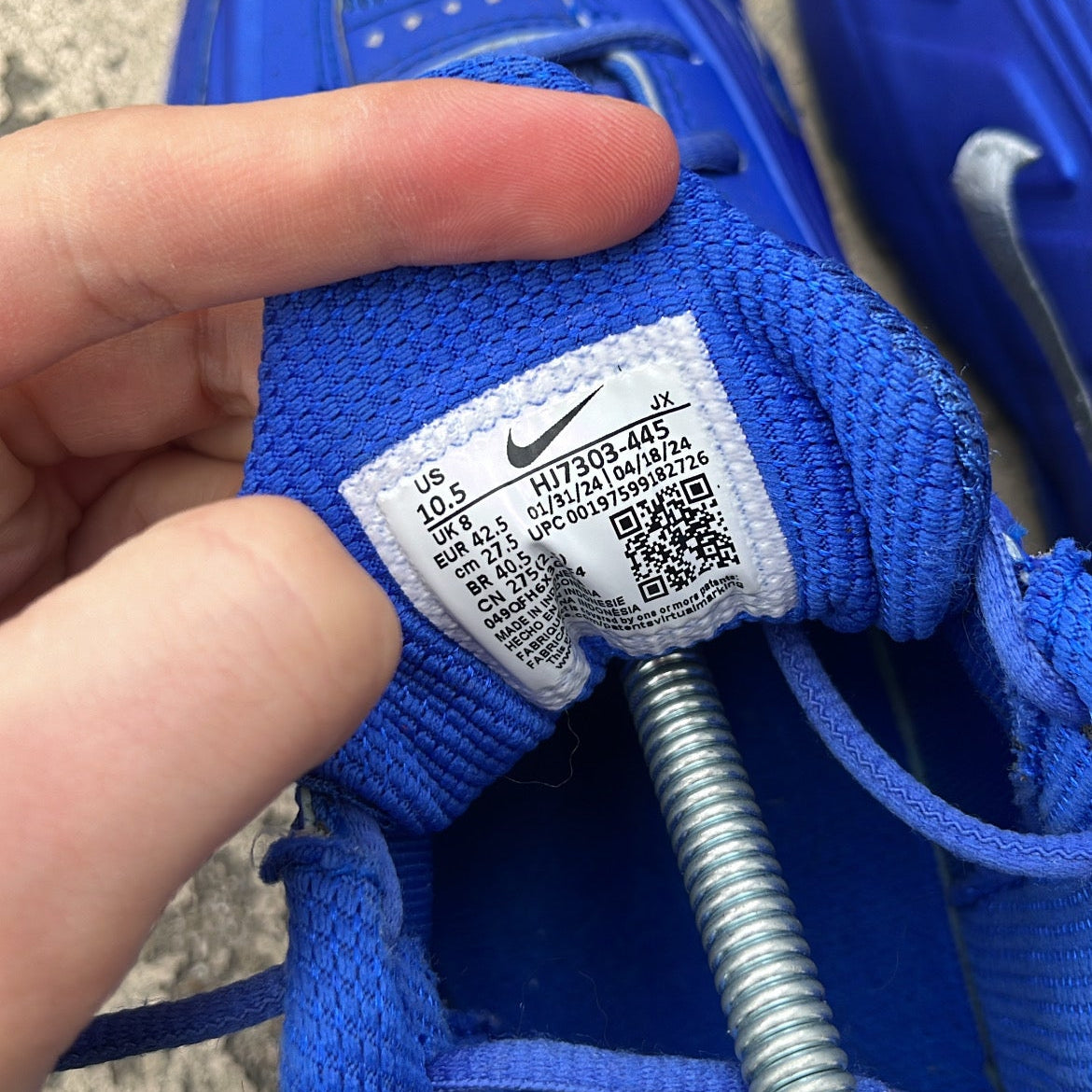 Shox R4 Racer Blue - EU42.5 / US9 / UK8