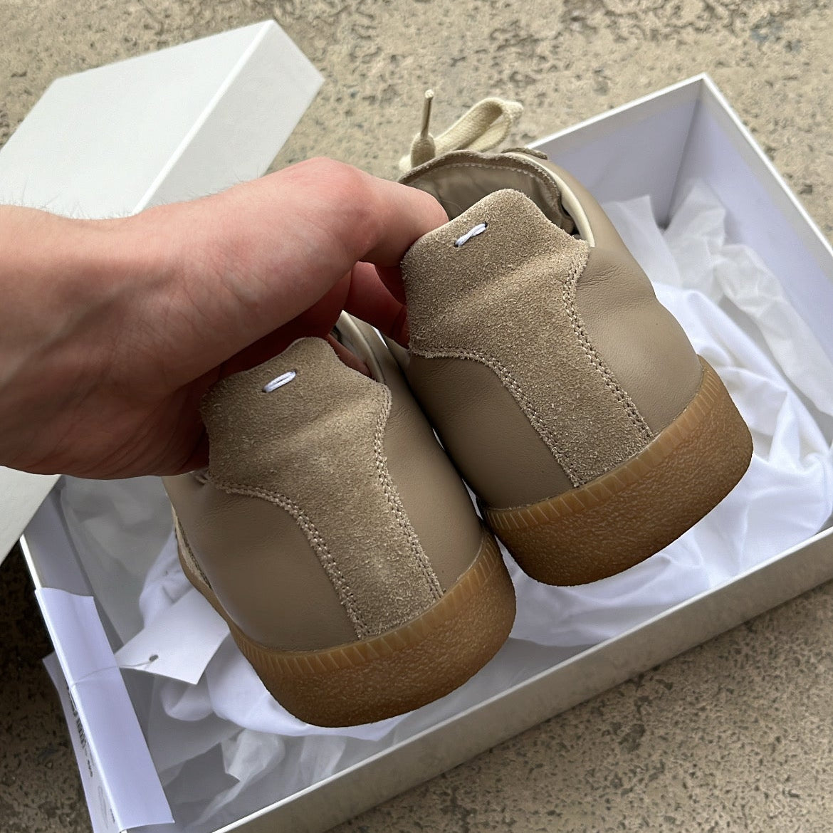 Maison Margiela GAT Taupe - EU42.5 / US9 / UK8
