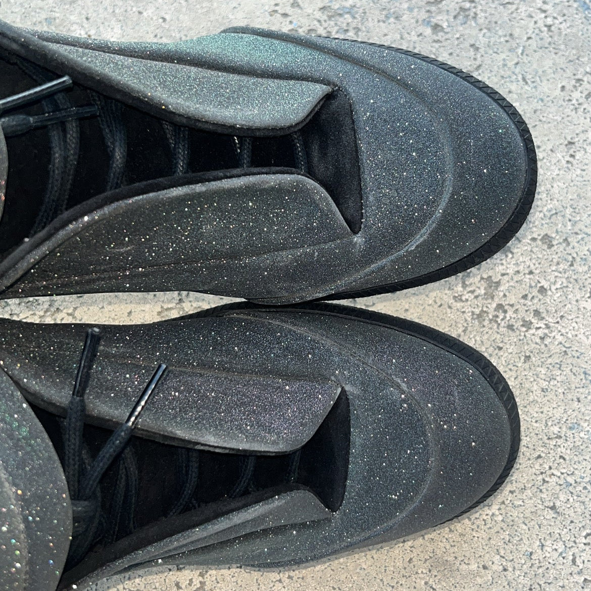Maison Margiela Future Black Glitter - EU43 / US9.5 / UK8.5