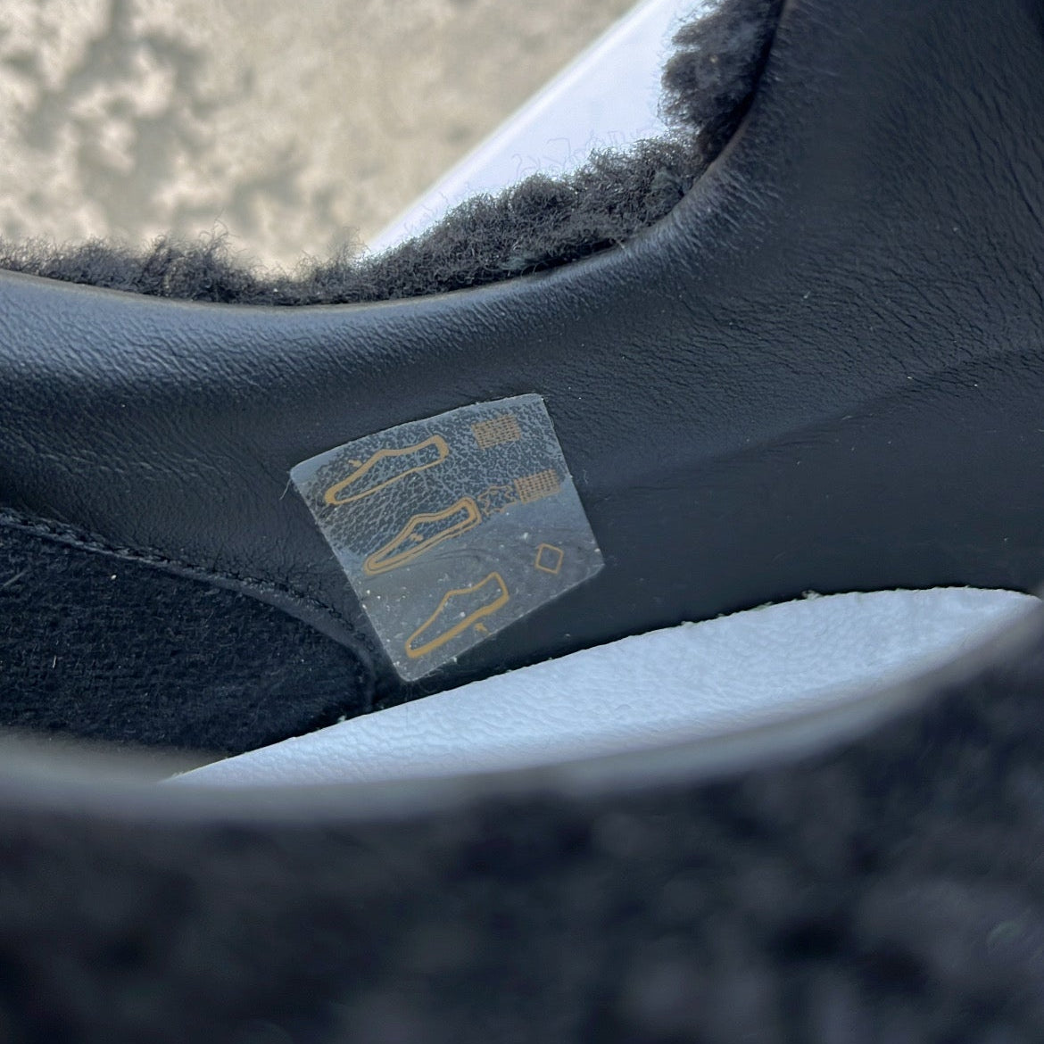 Maison Margiela GAT Shearling Black - EU43 / US9.5 / UK8.5