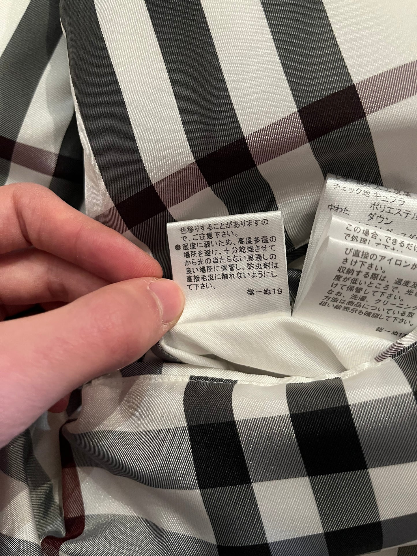 Burberry Black Label Glossy Pink Jacket - M - Real Silver Fox Fur