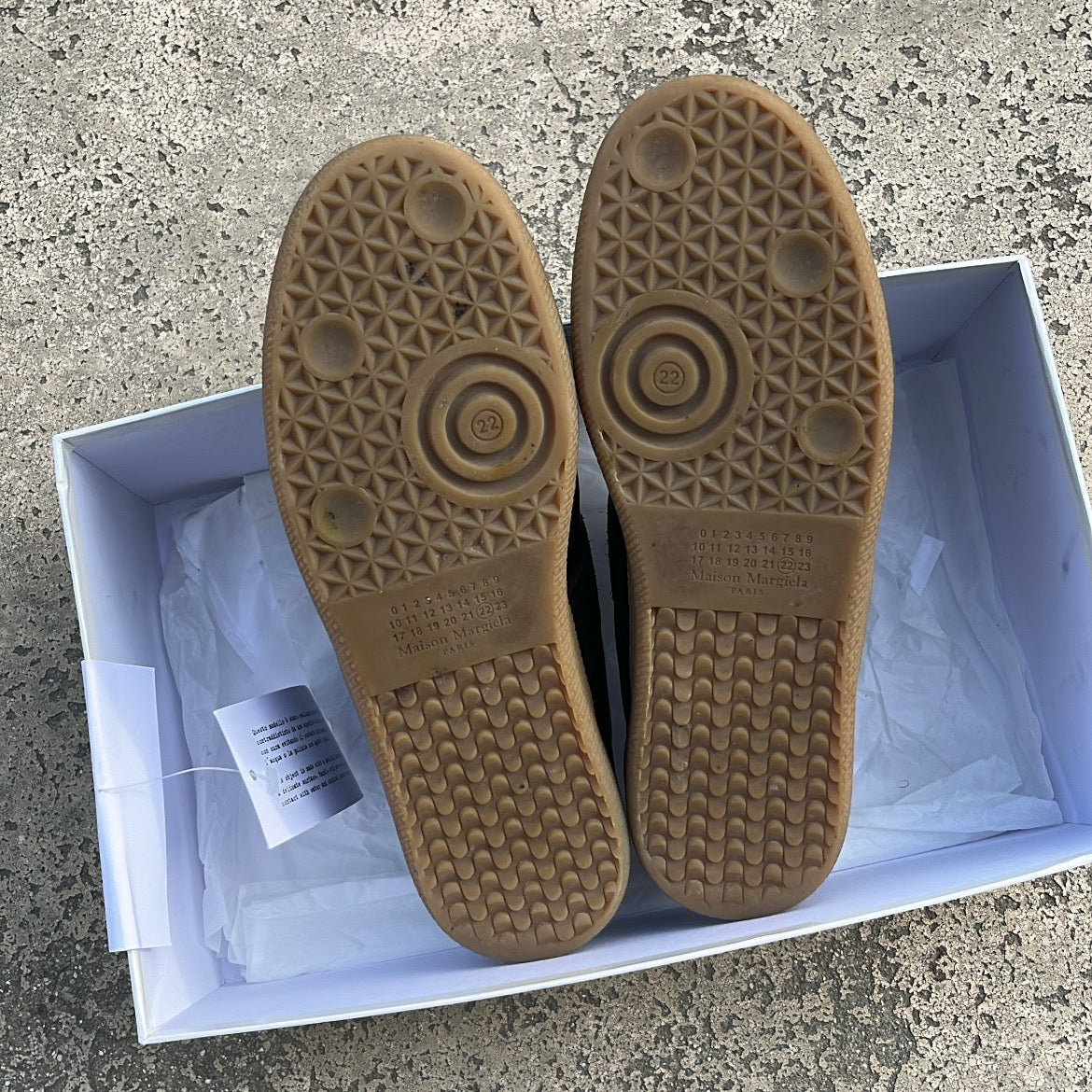 Maison Margiela GAT Black Gum - EU42 / US8.5 / UK7.5