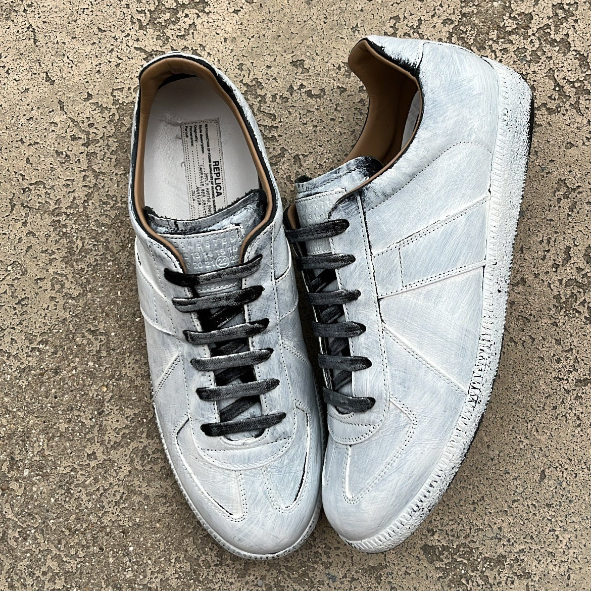 Maison Margiela GAT Bianchetto White - EU45.5 / US11.5 / UK10.5
