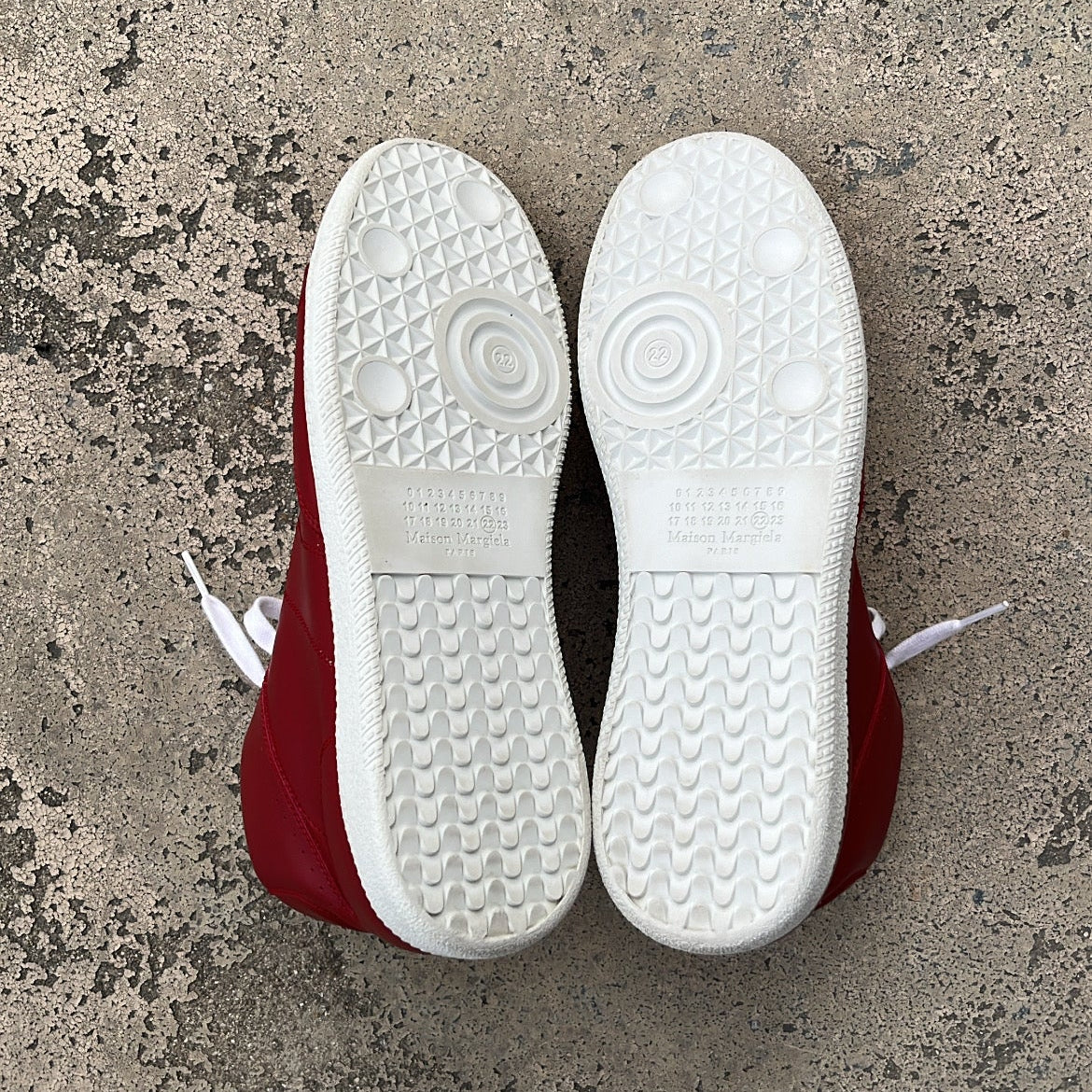 Maison Margiela Ace High-Top Red - EU41 / US8 / UK7