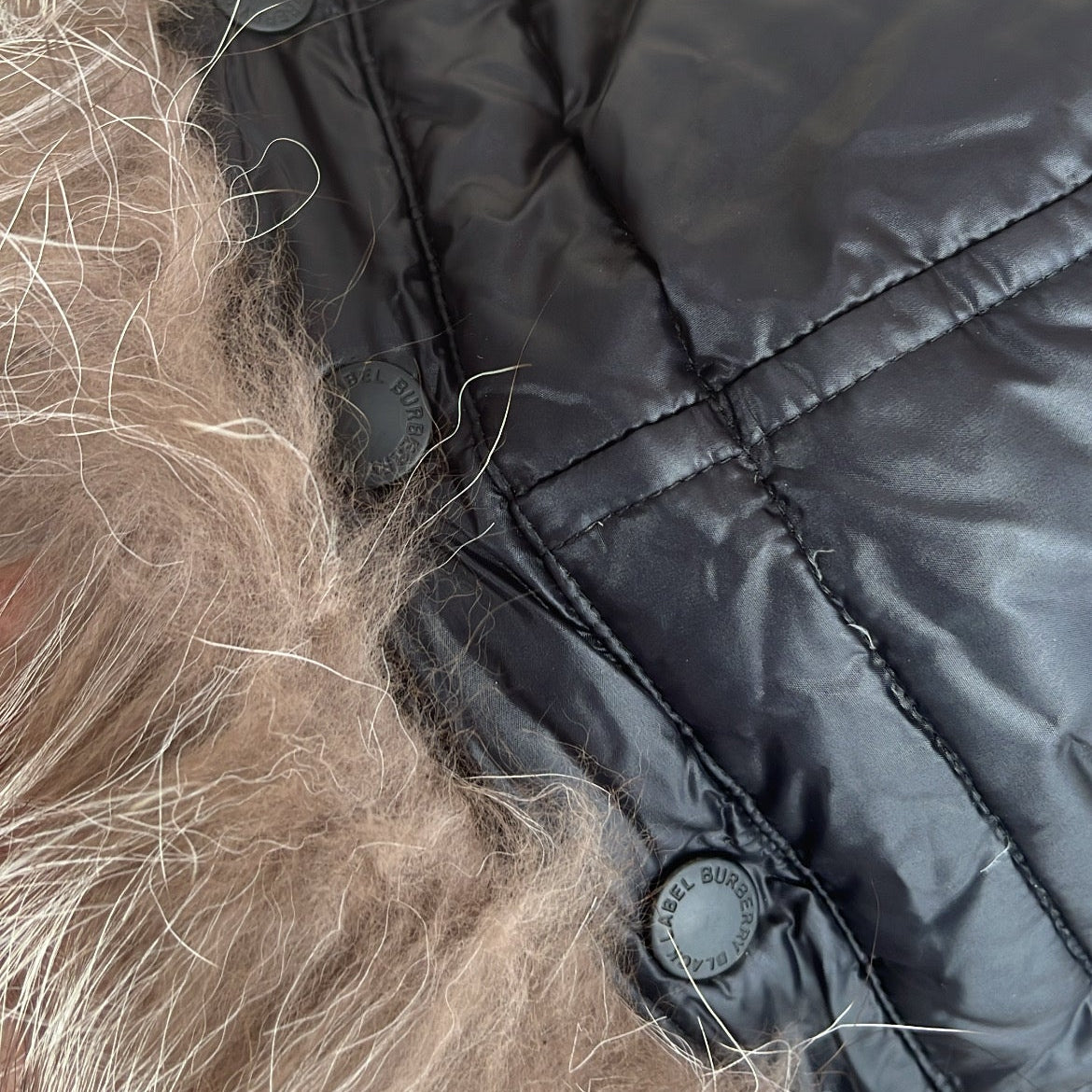 Burberry Black Label Glossy Black Jacket - M - 10th Years