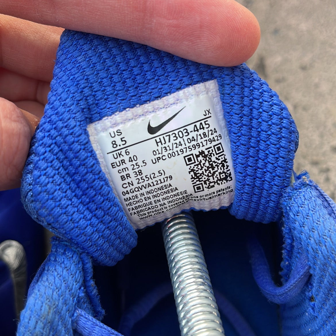 Shox R4 Racer Blue - EU40 / US7 / UK6