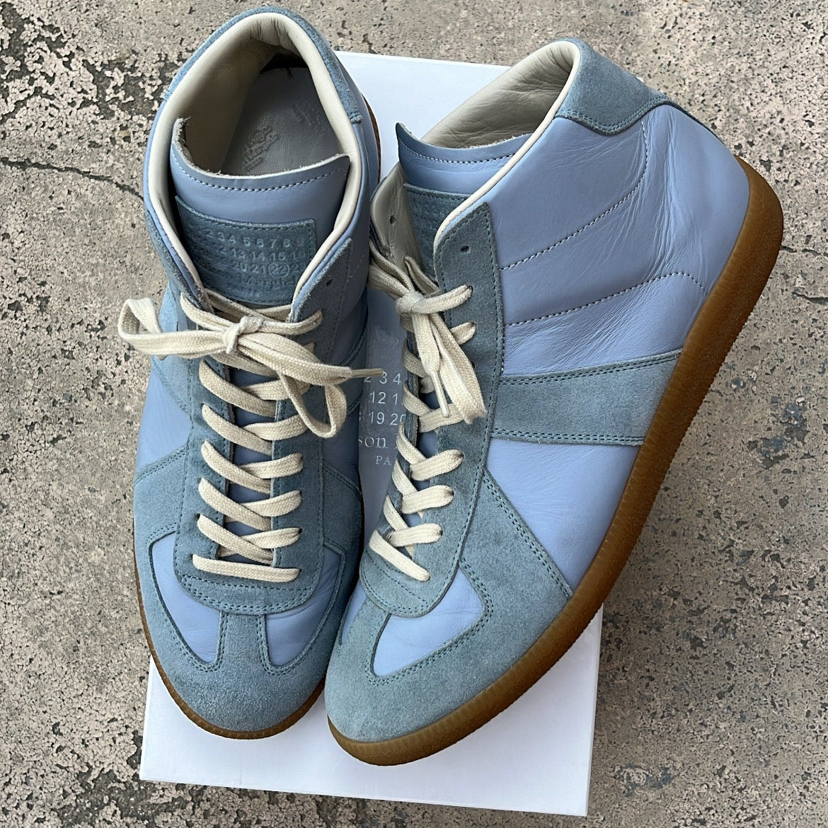 Maison Margiela GAT High-Top Blue - EU44 / US10 / UK9