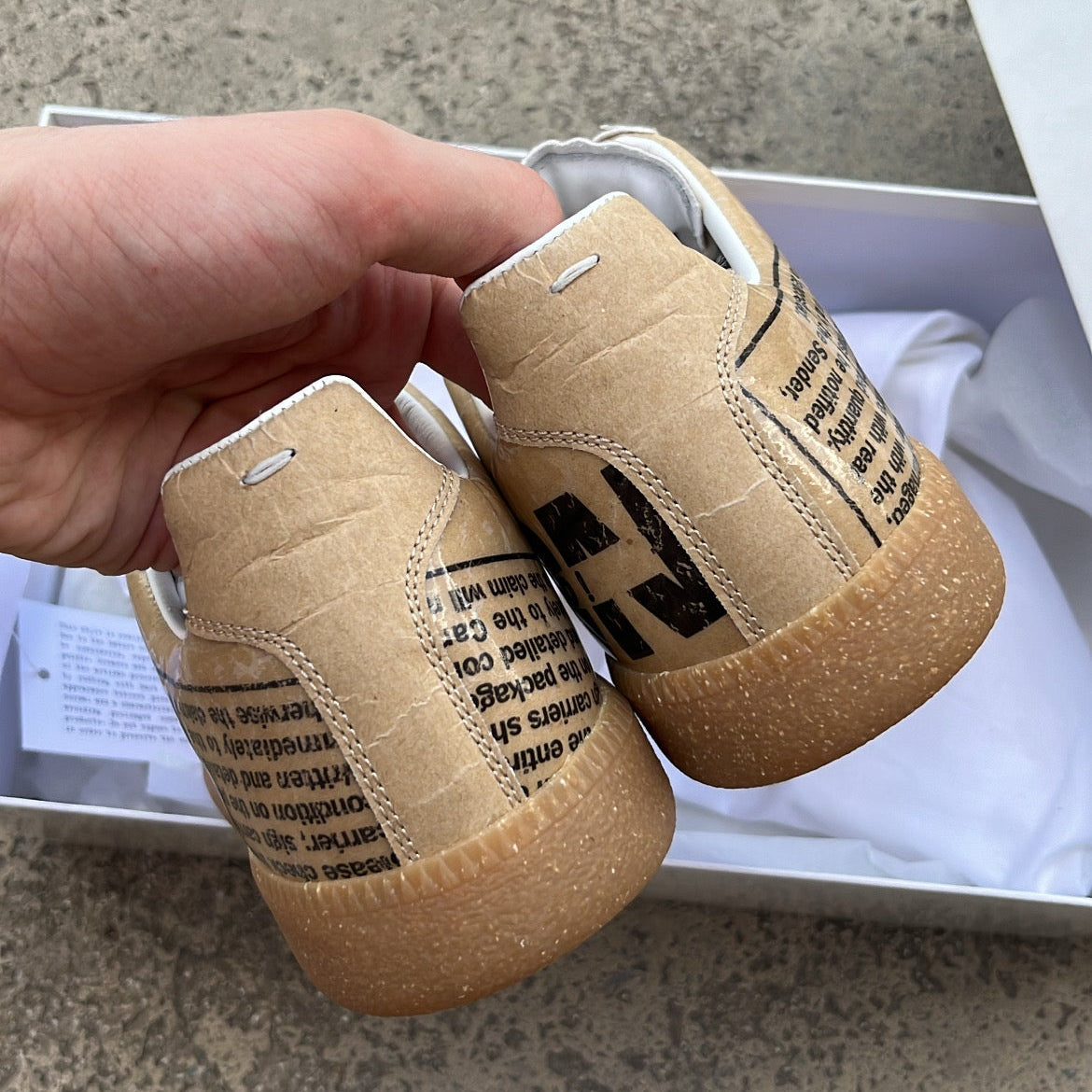 Maison Margiela GAT Newspaper - EU41 / US8 / UK7