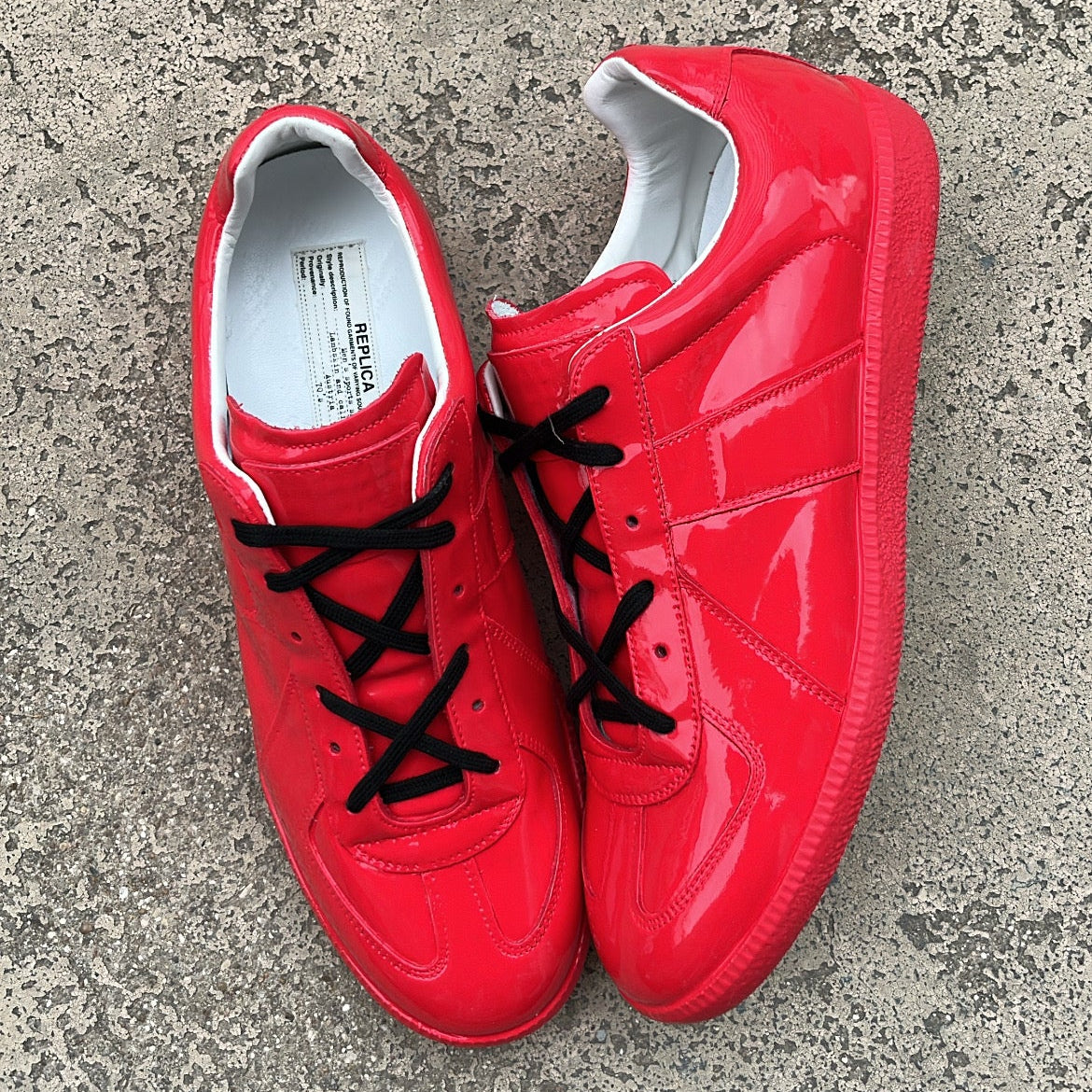 Maison Margiela GAT Red Patent - EU44 / US10 / UK9