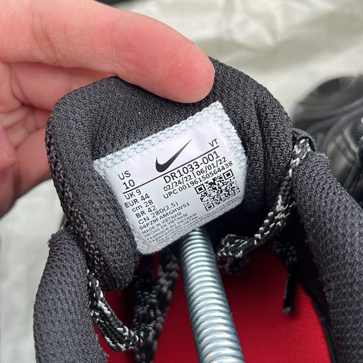 Air Max 98TL Supreme Black - EU44 / US10 / UK9