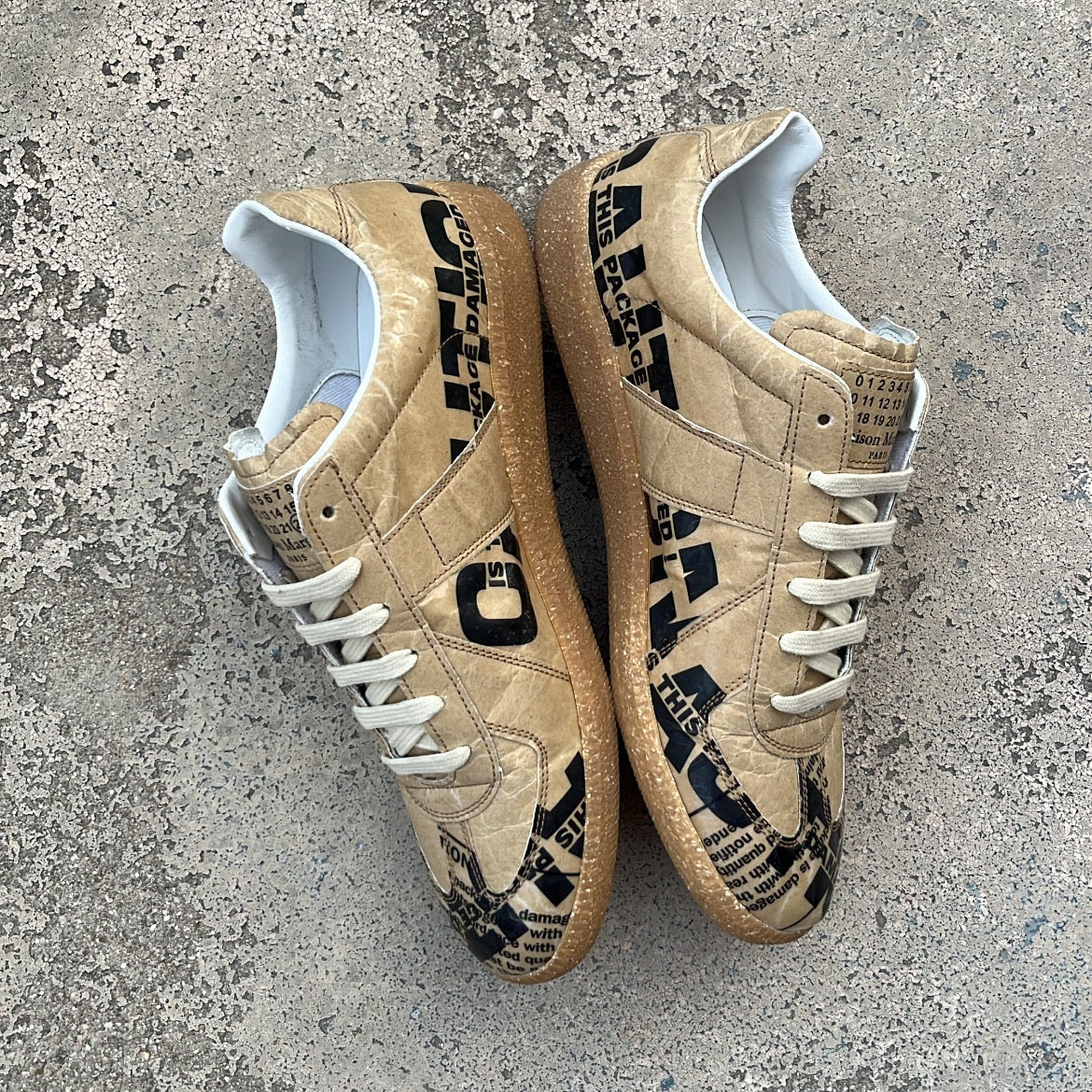 Maison Margiela GAT Newspaper - EU43 / US9.5 / UK8.5