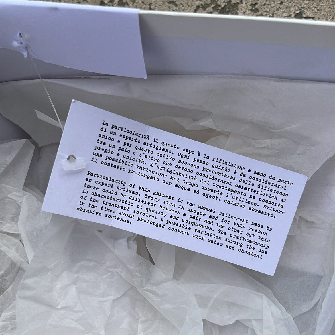 Maison Margiela GAT Paint Splatter White - EU42.5 / US9 / UK8
