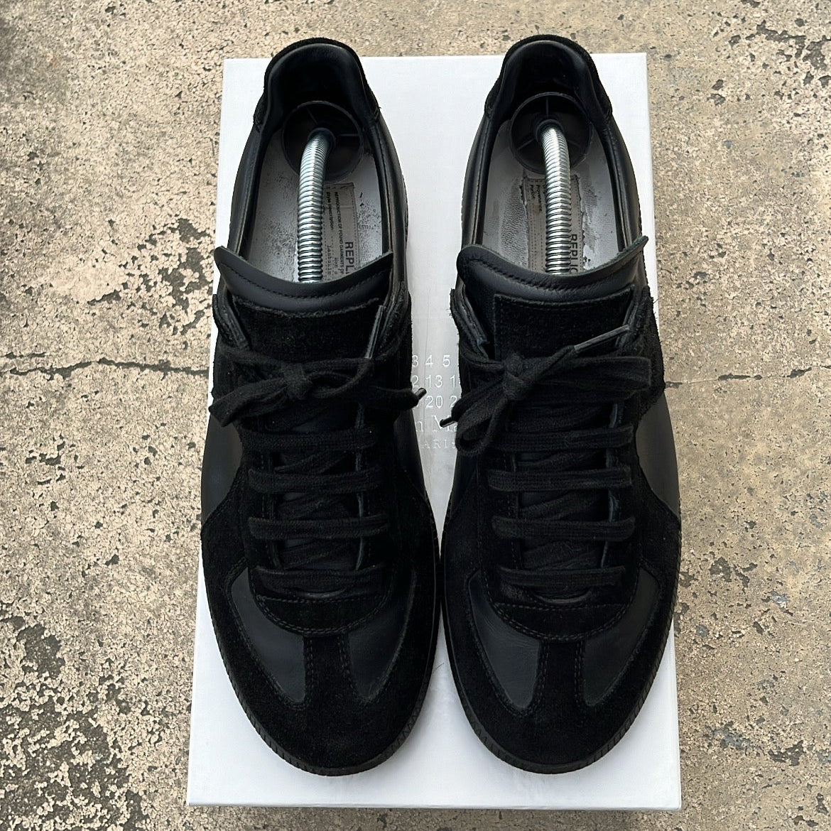Maison Margiela GAT Triple Black - EU42 / US8.5 / UK7.5