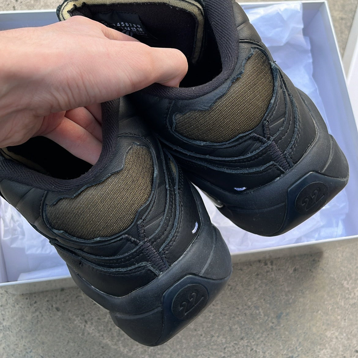 Reebok Maison Margiela Black - EU45 / US11 / UK10