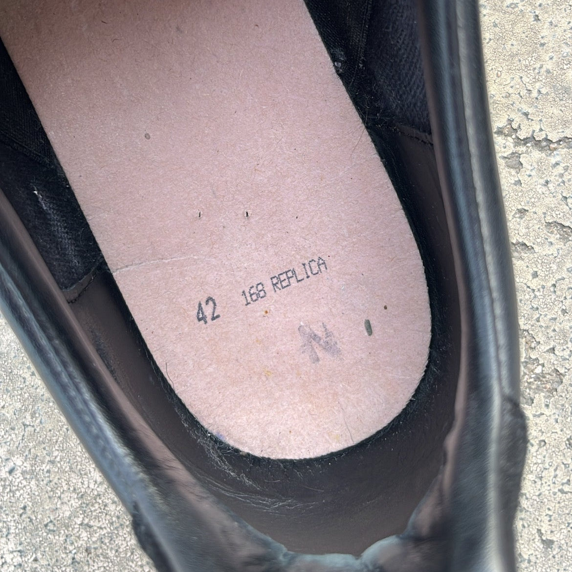 Maison Margiela GAT Triple Black - EU42 / US8.5 / UK7.5
