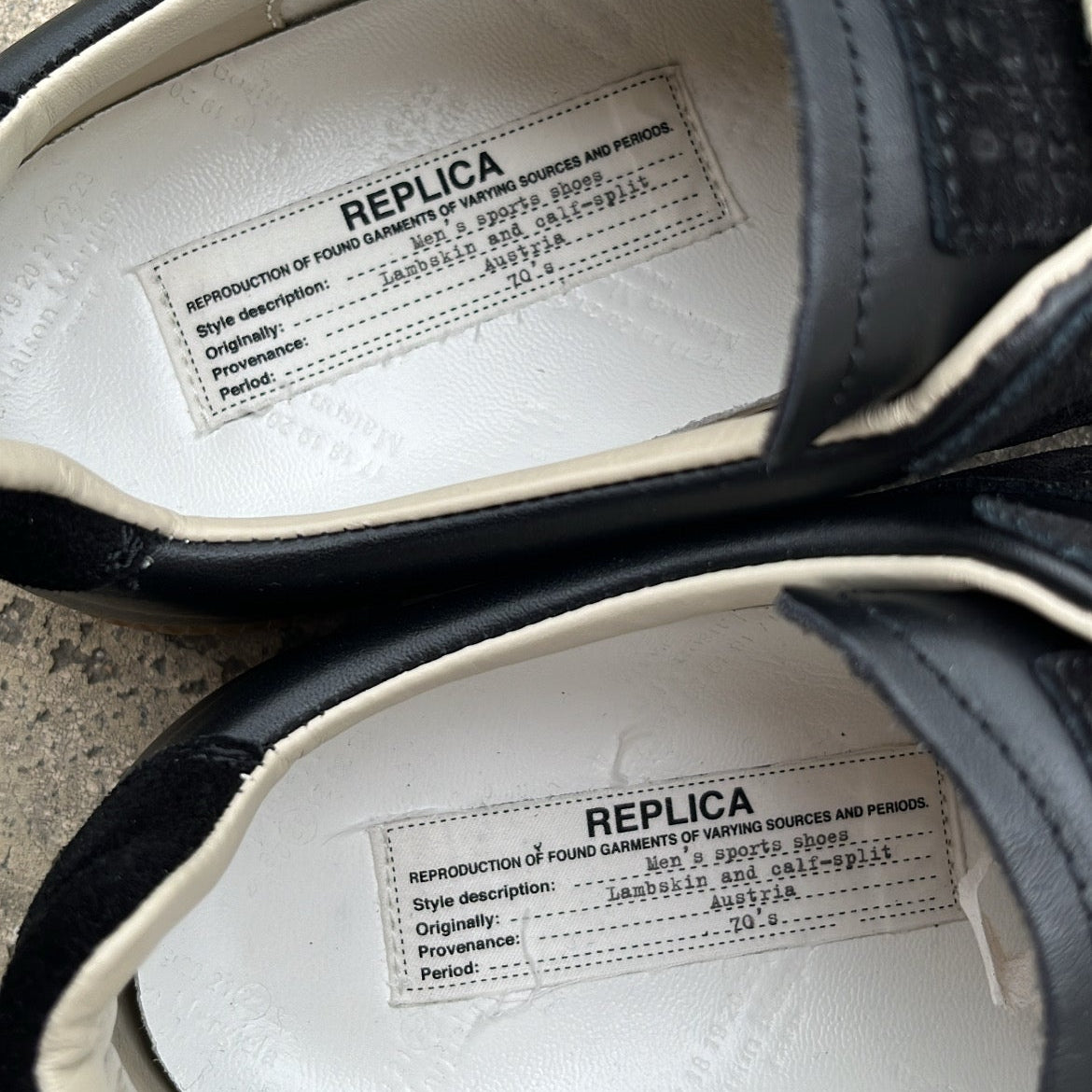 Maison Margiela GAT Black Gum - EU42 / US8.5 / UK7.5