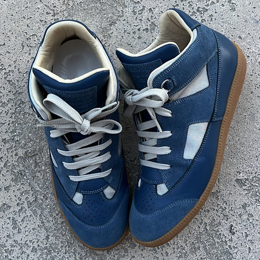 Maison Margiela GAT Mid-Top Blue - EU41 / US8 / UK7