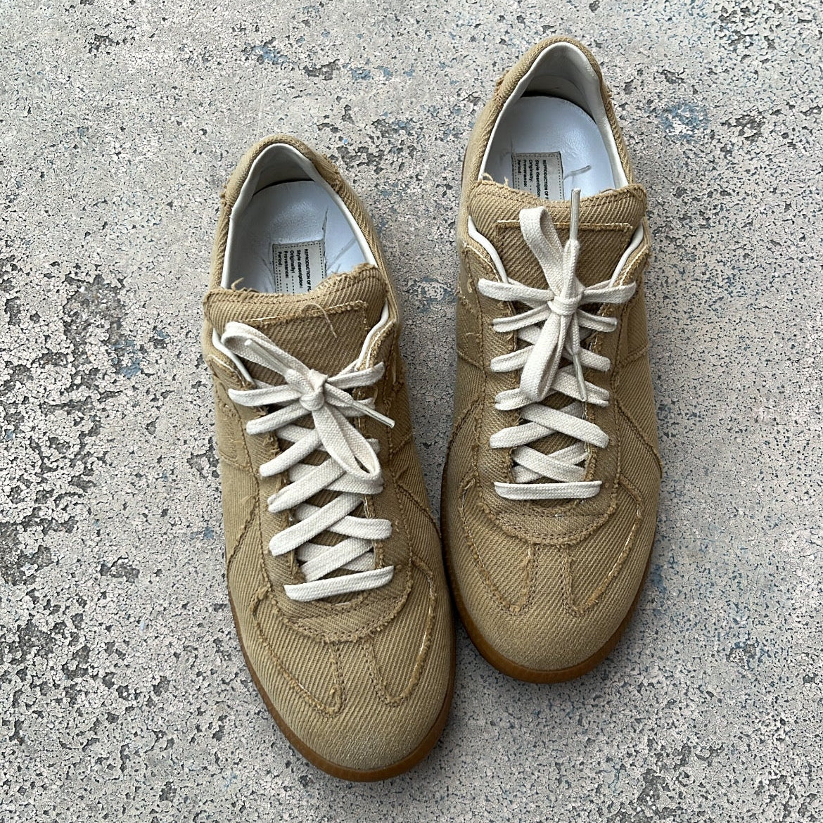 Maison Margiela GAT Canvas Beige - EU41 / US8 / UK7