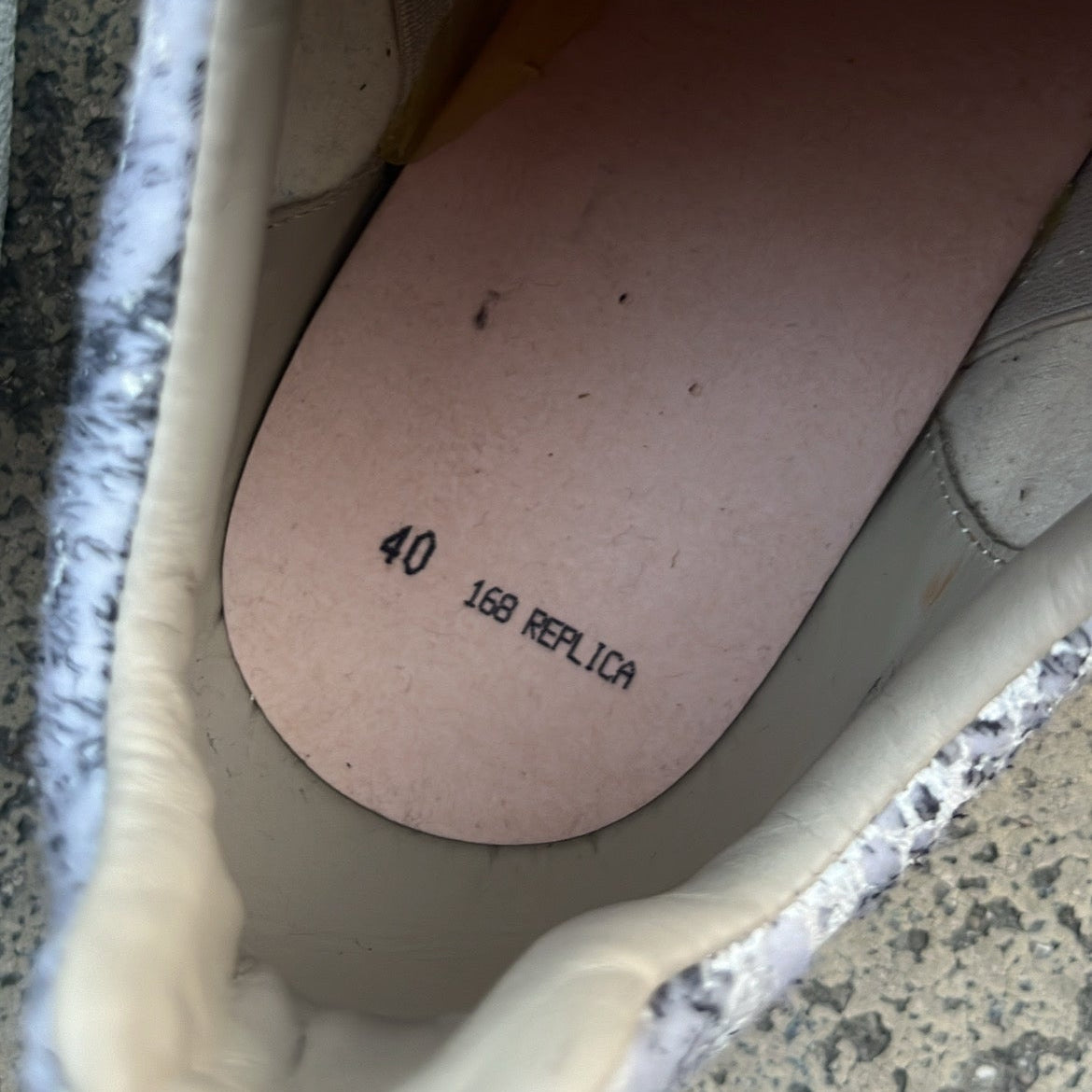 Maison Margiela GAT Snakeskin Python - EU40 / US7 / UK6