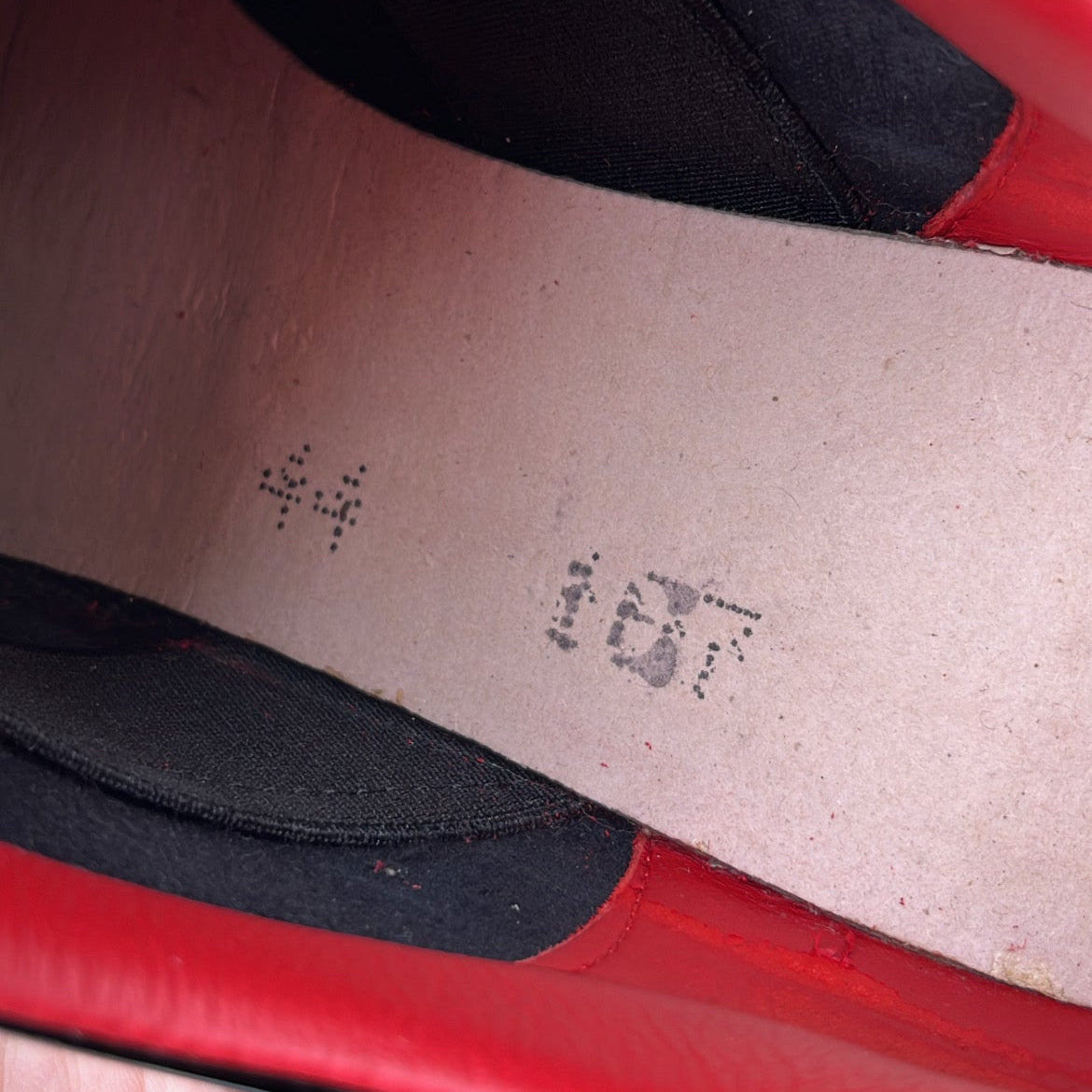 Maison Margiela GAT Black Patent - EU44 / US10 / UK9