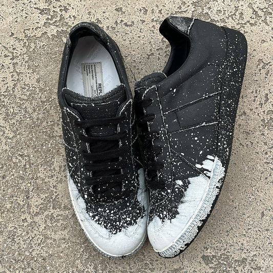 Maison Margiela GAT Paint Splatter Black - EU40 / US7 / UK6