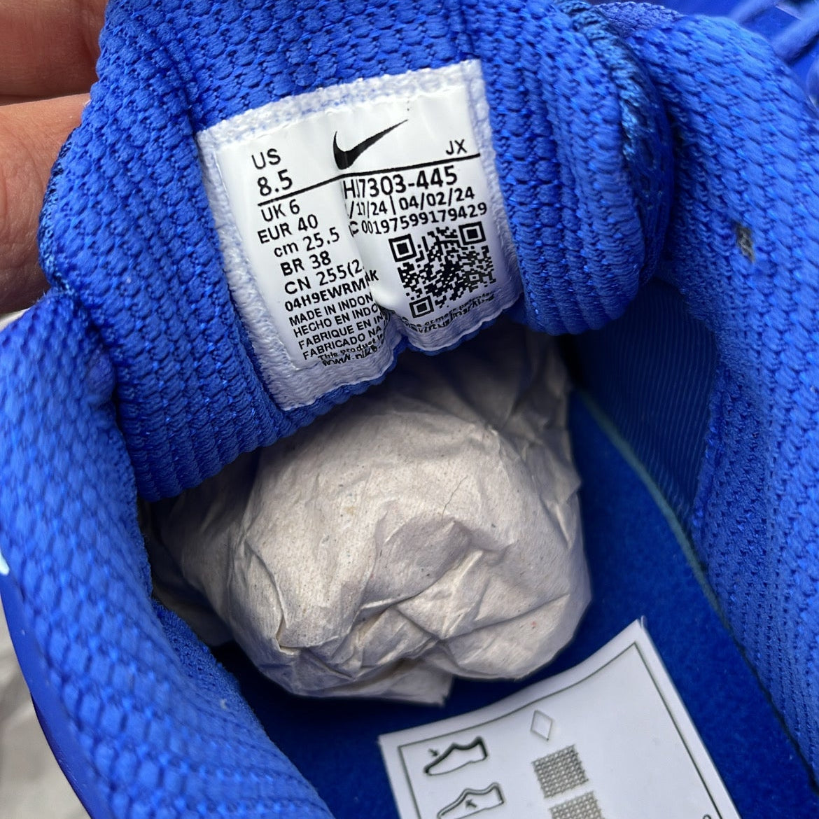 Shox R4 Racer Blue - EU40 / US7 / UK6