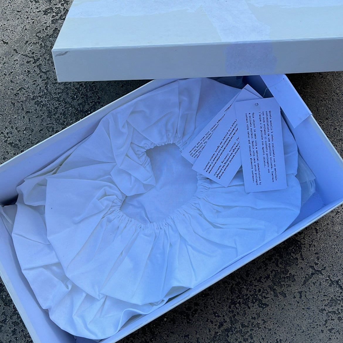 Maison Margiela GAT Paint Splatter White - EU40.5 / US7.5 / UK6.5