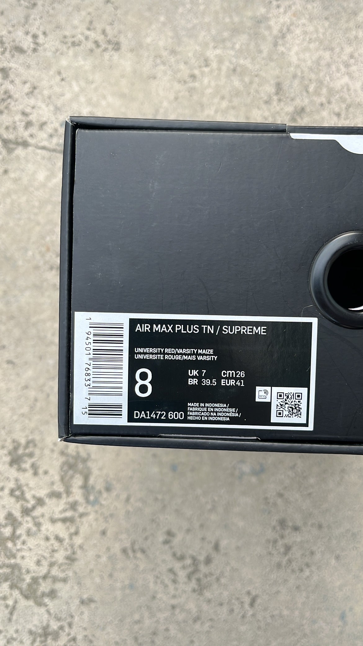 Tn Supreme Red - EU41 / US8 / UK7