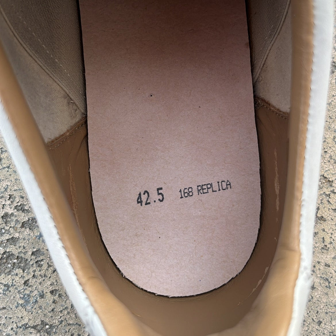 Maison Margiela GAT Paint Splatter White - EU42.5 / US9 / UK8