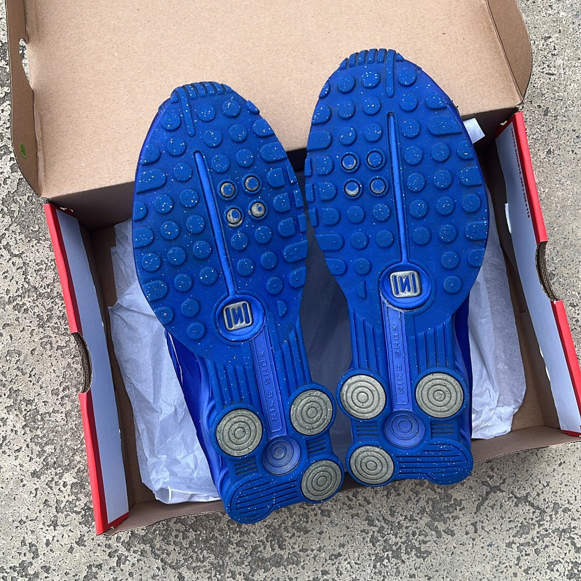 Shox R4 Racer Blue - EU42.5 / US9 / UK8